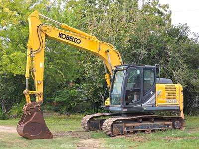 2021 Kobelco SK130LC-11 Excavator Trackhoe Crawler Aux Hyd Q/C Bucket bidadoo