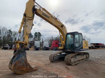 2018 Kobelco SK170 LC-10 Hydraulic Excavator Aux Hyd Q/C Bucket Diesel bidadoo
