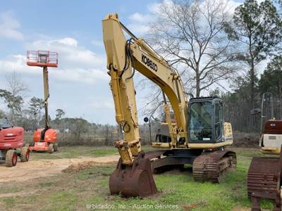 2012 Kobelco SK210-9 Hydraulic Excavator Trackhoe Cab A/C Aux bidadoo -Repair