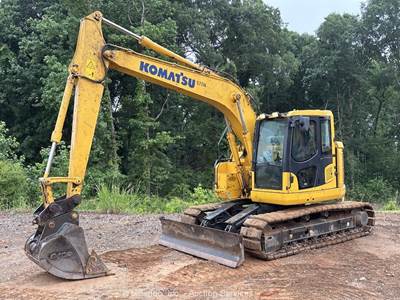 2021 Komatsu PC138USLC-11 Hydraulic Excavator Cab Trackhoe Bucket A/C bidadoo