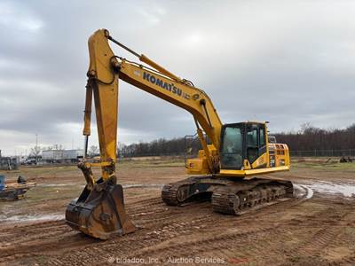2021 Komatsu PC 210 LC-11 Hydraulic Excavator Trackhoe A/C Cab bidadoo -Repair
