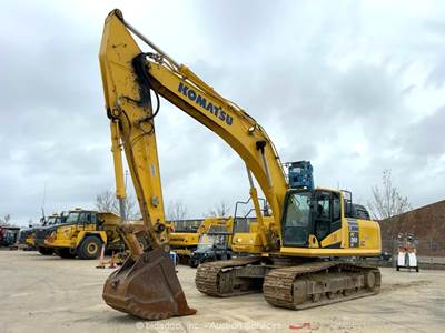 2019 Komatsu PC360LC-11 Hydraulic Excavator Trackhoe Cab Bucket Aux Hyd bidadoo