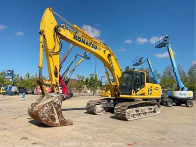 2022 Komatsu PC360LC-11 Hydraulic Excavator Trackhoe A/C Cab Bucket bidadoo