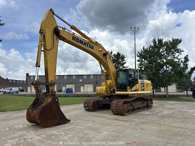 2022 Komatsu PC360LC-11 Hydraulic Excavator Trackhoe A/C Cab 48" Bucket bidadoo