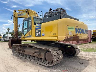 2017 Komatsu PC490LC-11 Hydraulic Crawler Excavator Trackhoe A/C Bucket ...