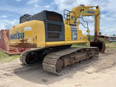 2017 Komatsu PC490LC-11 Hydraulic Crawler Excavator Trackhoe A/C Bucket ...