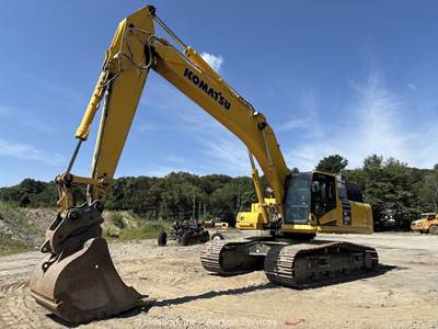 2021 Komatsu PC490LCi-11 Hydraulic Excavator Trackhoe TopCon Hyd Q/C bidadoo