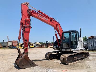 2014 Link Belt 145X3 Hydraulic Excavator Trackhoe Aux Cab 36" Bucket A/C bidadoo