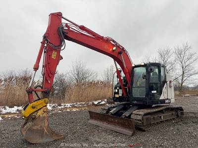 2019 Link-Belt 145X4DZ Hydraulic Excavator Trackhoe Blade Aux Hyd QC Cab bidadoo