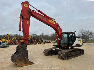 2021 Link-Belt 210X4EX Hydraulic Excavator Trackhoe A/C Cab Q/C Aux Hyd bidadoo