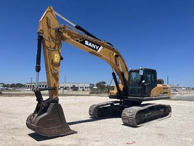 2018 Sany SY265C LC Excavator Trackhoe Crawler Cab Aux Hyd Bucket bidadoo