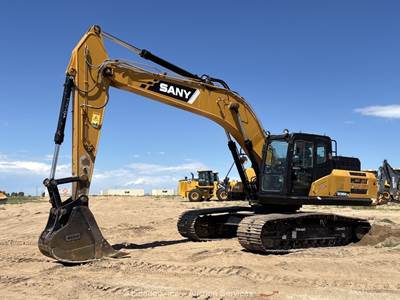 2018 Sany SY265C LC Excavator Crawler Trackhoe Cab A/C Aux Hyd Bucket bidadoo