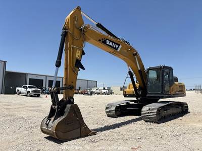 2018 Sany SY265C LC Excavator Trackhoe Crawler Aux Hyd Bucket Cab bidadoo