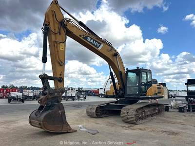 2018 Sany SY265C LC Excavator Trackhoe Crawler Aux Hyd Q/C Bucket Cab bidadoo