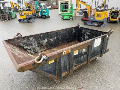 Star Industries 1448B Roll Off Dumpster Container Scrap Bin 7000 LB bidadoo