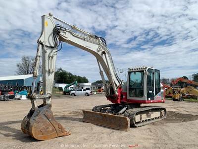 2017 Takeuchi TB2150 Excavator Trackhoe Dozer Cab A/C Aux Deutz Bucket bidadoo