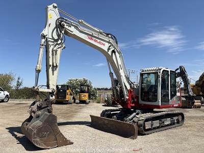 2019 Takeuchi TB2150 Excavator Backhoe Blade Aux Hyd Q/C Bucket Cab A/C bidadoo