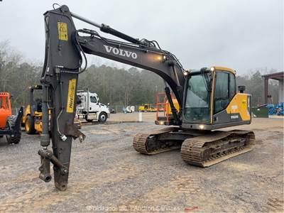 2020 Volvo EC140EL Excavator Crawler Trackhoe Cab A/C Aux Hydraulics bidadoo