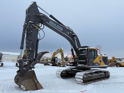 2022 Volvo EC300EL Hydraulic Excavator Trackhoe Thumb Bucket Aux Cab A/C bidadoo