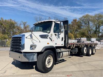 2015 Freightliner 114SD Tri/A 22' Flatbed Freight Truck A/T bidadoo -Repair