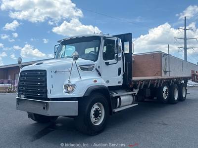 2015 Freightliner 114SD Flatbed Delivery Truck Tractor Diesel Auto A/C bidadoo