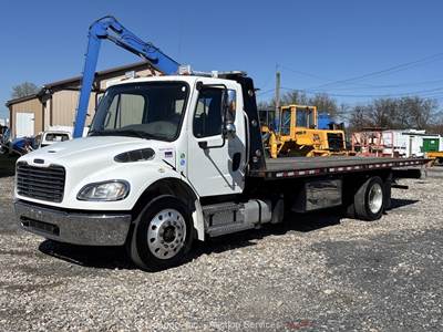 2018 Freightliner M2106 20' Roll Back Tilt Deck Flatbed Truck Cummins bidadoo