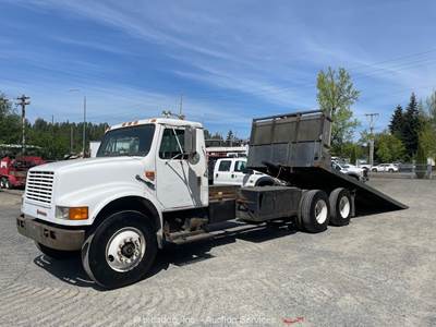 International 4900 22' 6x4 Hydraulic Rollback Tow Truck Flatbed Navistar bidadoo