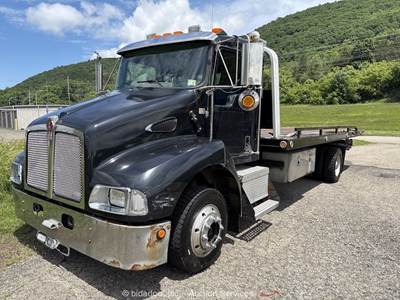 2008 Kenworth T300 21' Rollback Flatbed Tow Truck Car Hauler bidadoo -Repair