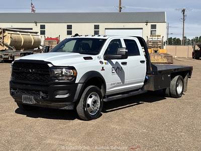 2024 Ram 4500 11' 4WD Crew Cab Pickup Flatbed Truck Cummins ISB6.7 A/T bidadoo