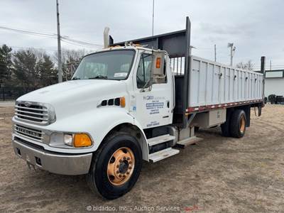2005 Sterling Acterra Flatbed Utility Cargo Delivery Truck Liftgate Cat bidadoo