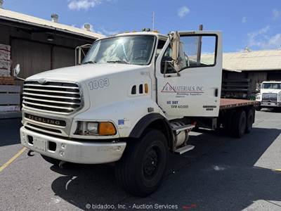 2007 Sterling LT9500 24' Flatbed T/A Day Cab Truck Mercedes Diesel M/T bidadoo