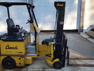 2008 Bendi B40E180D 4K 48V Electric Articulating Mast Forklift bidadoo -Repair