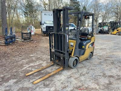2018 Caterpillar 2C3000 3,000 lbs Warehouse Forklift Lift Truck LPG bidadoo