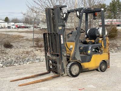 2019 Caterpillar 2C3000 3,000 lbs Warehouse Forklift Lift Truck LPG bidadoo
