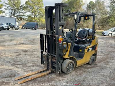 2018 Caterpillar 2C5000 5,000 lbs Warehouse Forklift Lift Truck LPG bidadoo