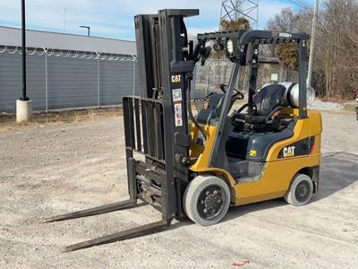 2020 Caterpillar 2C5000 5,000 lbs Warehouse Forklift Lift Truck LPG bidadoo