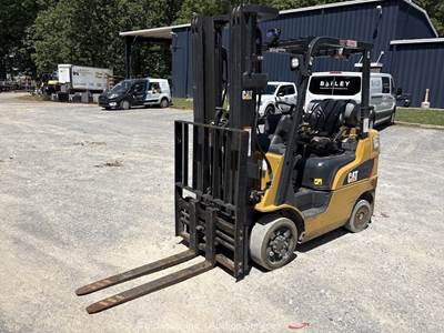 2021 Caterpillar 2C5000 5,000 lbs Class Warehouse Forklift Truck LPG bidadoo