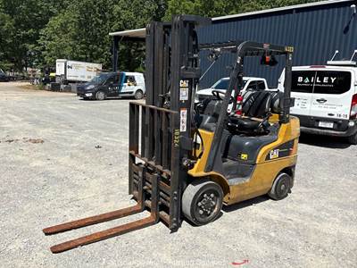 2021 Caterpillar 2C5000 5,000 lbs Industrial Warehouse Forklift Truck bidadoo