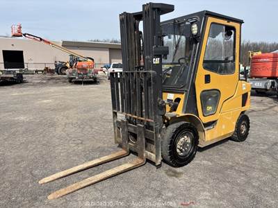 2014 Caterpillar 2P5000 5,000 lbs Class Warehouse Forklift Lift Truck LP bidadoo