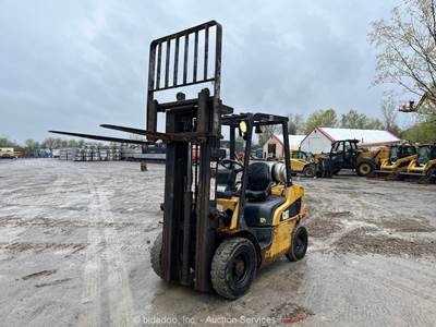2015 Caterpillar 2P5000 5,000 lbs Class Warehouse Forklift Truck bidadoo -Repair