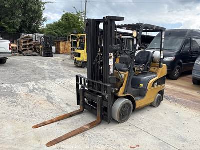 2006 Caterpillar C5000 5,000 lbs Industrial Warehouse Forklift Truck LPG bidadoo