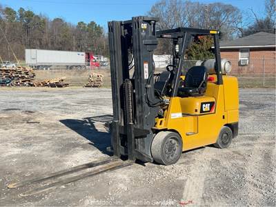2017 Caterpillar GC45KSWB 10,000 lbs Warehouse Forklift Lift Truck DF bidadoo