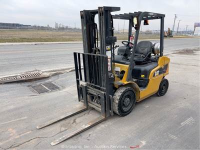 2019 Caterpillar GP25N Industrial Warehouse Forklift Lift Truck LPG bidadoo