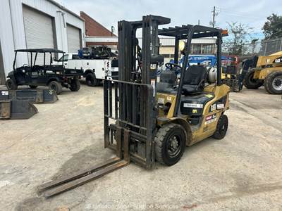 2017 Caterpillar GP25N 5,000 lbs Industrial Warehouse Forklift Truck bidadoo