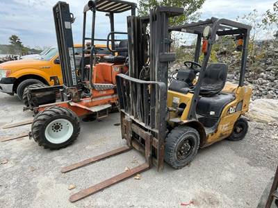 2007 Caterpillar P5000-D 5,000 lbs Class Forklift Warehouse Lift bidadoo -Repair