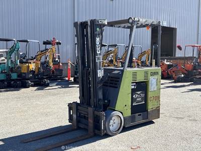 Clark ESMII-25 5,000 LB Electric Forklift Stacker Lift Truck 36V -Parts/Repair