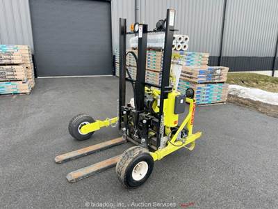 2021 Donkey B13-3K Burro  3,000 lbs All-Terrain Pallet Jack Forklift bidadoo
