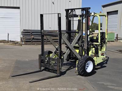 2015 Donkey M13-5K 5,000 lbs Lift Truck Mounted Forklift Kubota Diesel bidadoo
