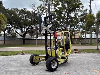 2007 Donkey M13-5K 5,000 lbs Mounted Forklift Lift Truck Kubota Diesel bidadoo