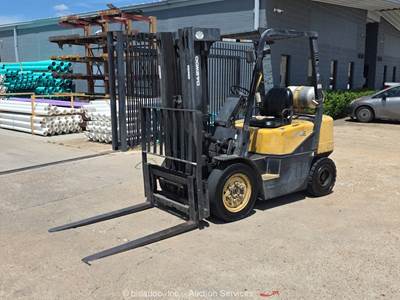 2000 DAEWOO G25E-3 5,000 lbs Warehouse Forklift Lift Truck Dual Fuel bidadoo